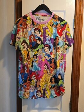Disney Multicolor Princess Print Tee